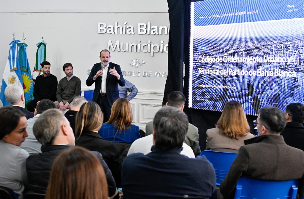 Susbielles presentó el nuevo Código de Ordenamiento Urbano y Territorial para Bahía