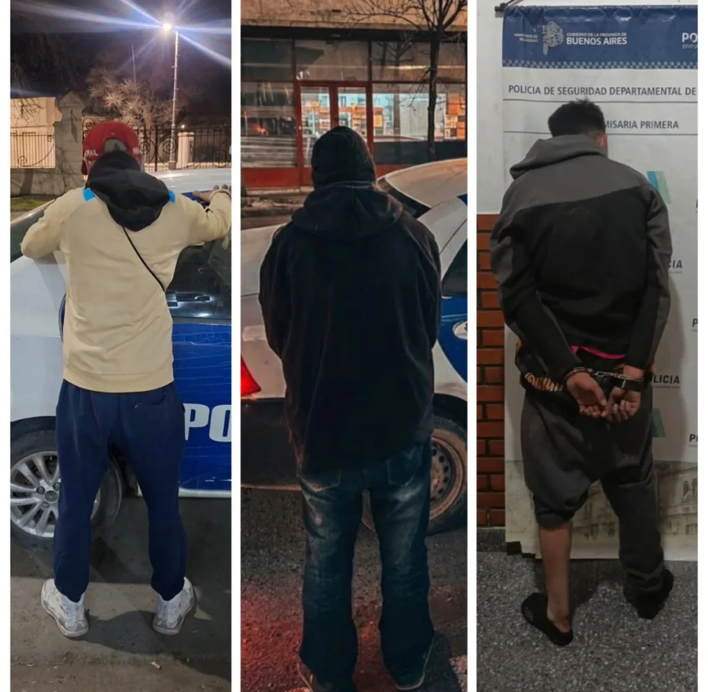 Operativo policial en Villa Rosario Sur: tres personas fueron aprehendidas